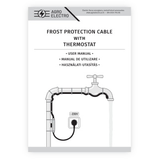 Manual de utilizare cablu anti-îngheț cu termostat