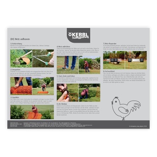 Manual de utilizare plasă gard electric, 50 m × 106 cm (engleză)