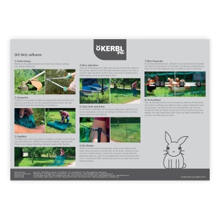 Manual de utilizare plasă gard electric, 50 m × 65 cm (engleză)