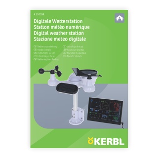 Manual de utilizare stație meteo digitală 7 în 1 (engleză) Manual de utilizare stație meteo digitală 7 în 1 (engleză)
