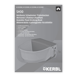 Manual de utilizare adăpătoare anti-înghet, 5 litri (engleză)