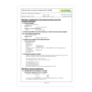 Fișă de securitate - 0698