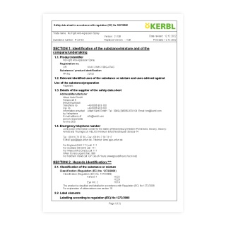 Fișă de securitate - 0738