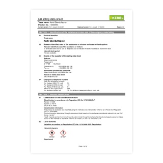 Fișă de securitate - 0739