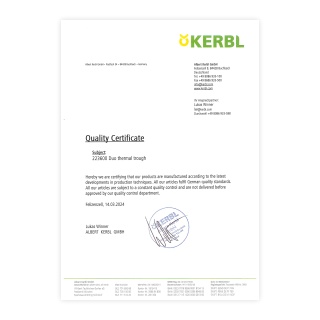 Certificat de calitate - 0768