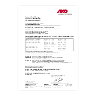 Declarație de conformitate - 0807