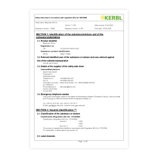 Fișă de securitate - 0820