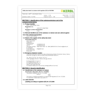 Fișă de securitate - 0855