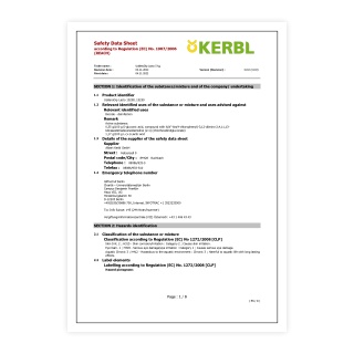 Fișă de securitate - 0877, 0878