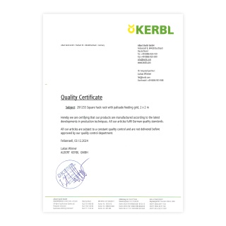 Certificat de calitate - 1263