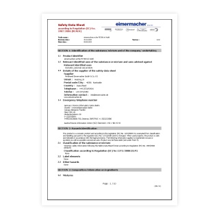 Fișă de securitate - 0750, 1418, 1419
