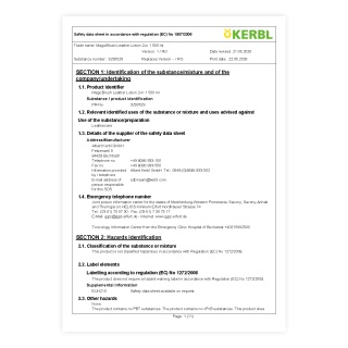 Fișă de securitate - 2023