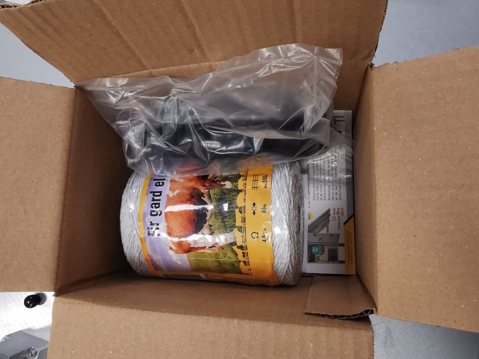 Recenzie produs - Fir gard electric - 250 m - 65 kg - 4,8 Ω/m - agroelectro.ro