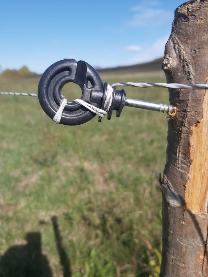 Recenzie produs - Izolator inelar, cu holțșurub, 25 buc. - agroelectro.ro