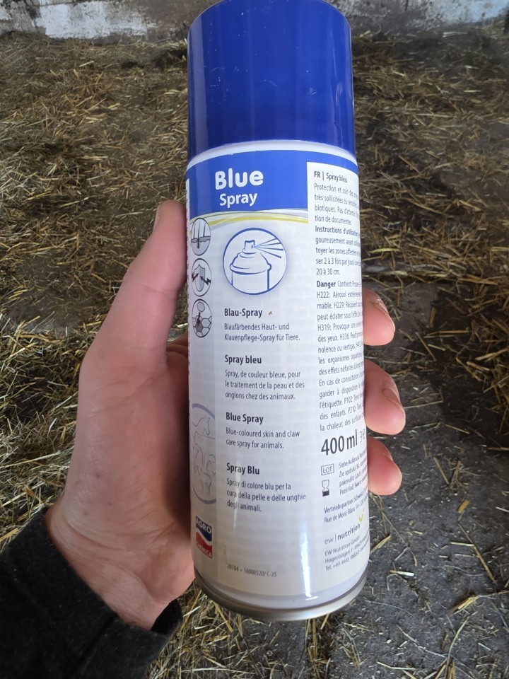 Recenzie produs - Spray albastru pentru dezinfectare, 400 ml :: 400 ml - agroelectro.ro