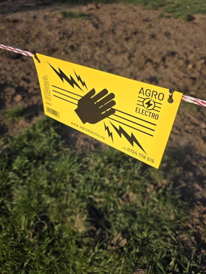 Recenzie produs - Plăcuță de avertizare - agroelectro.ro
