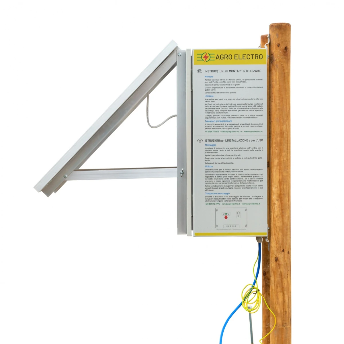 Aparat gard electric compact DL 7200 cu sistem solar 50 W