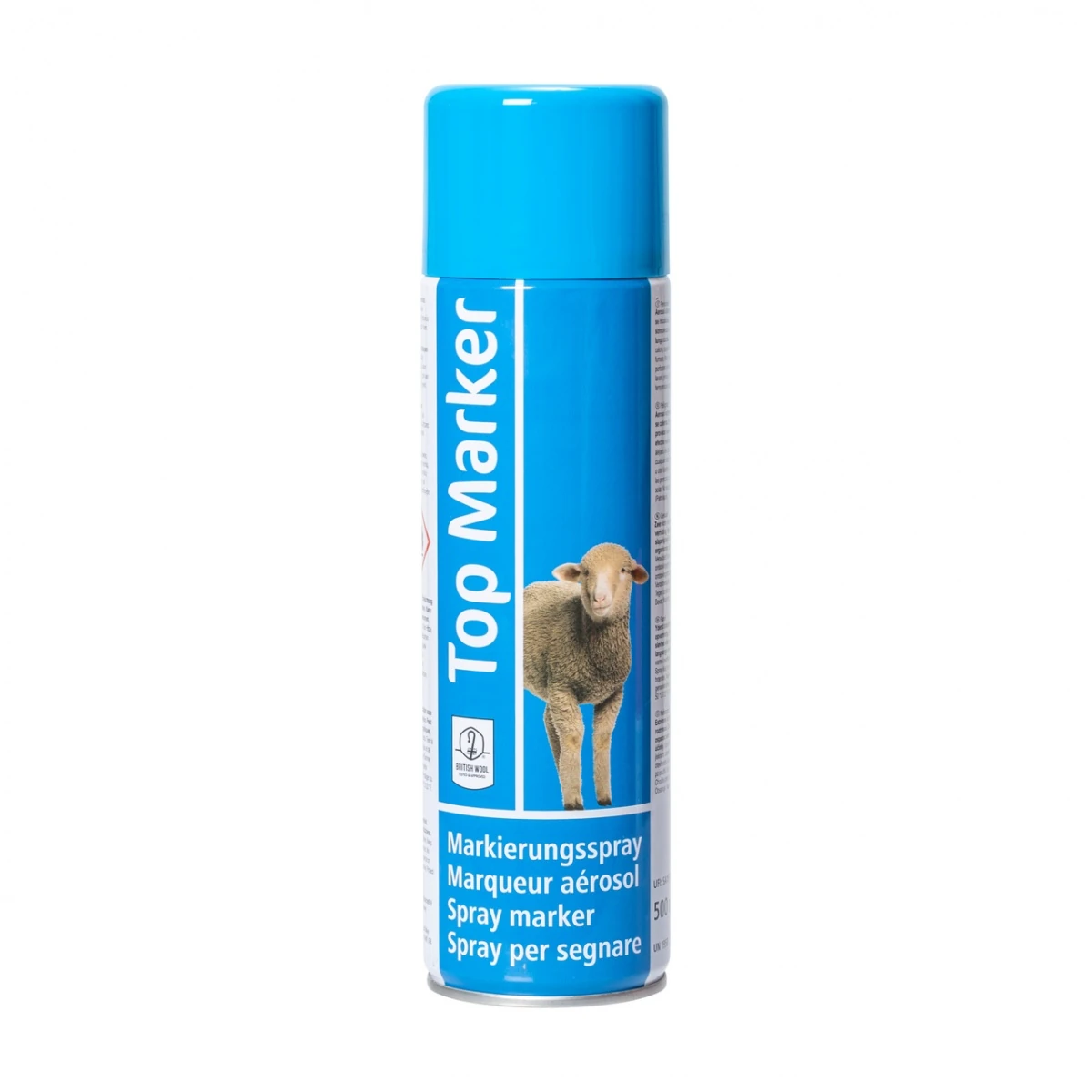 Spray albastru pentru marcarea ovinelor, TopMarker, 500 ml :: Albastru