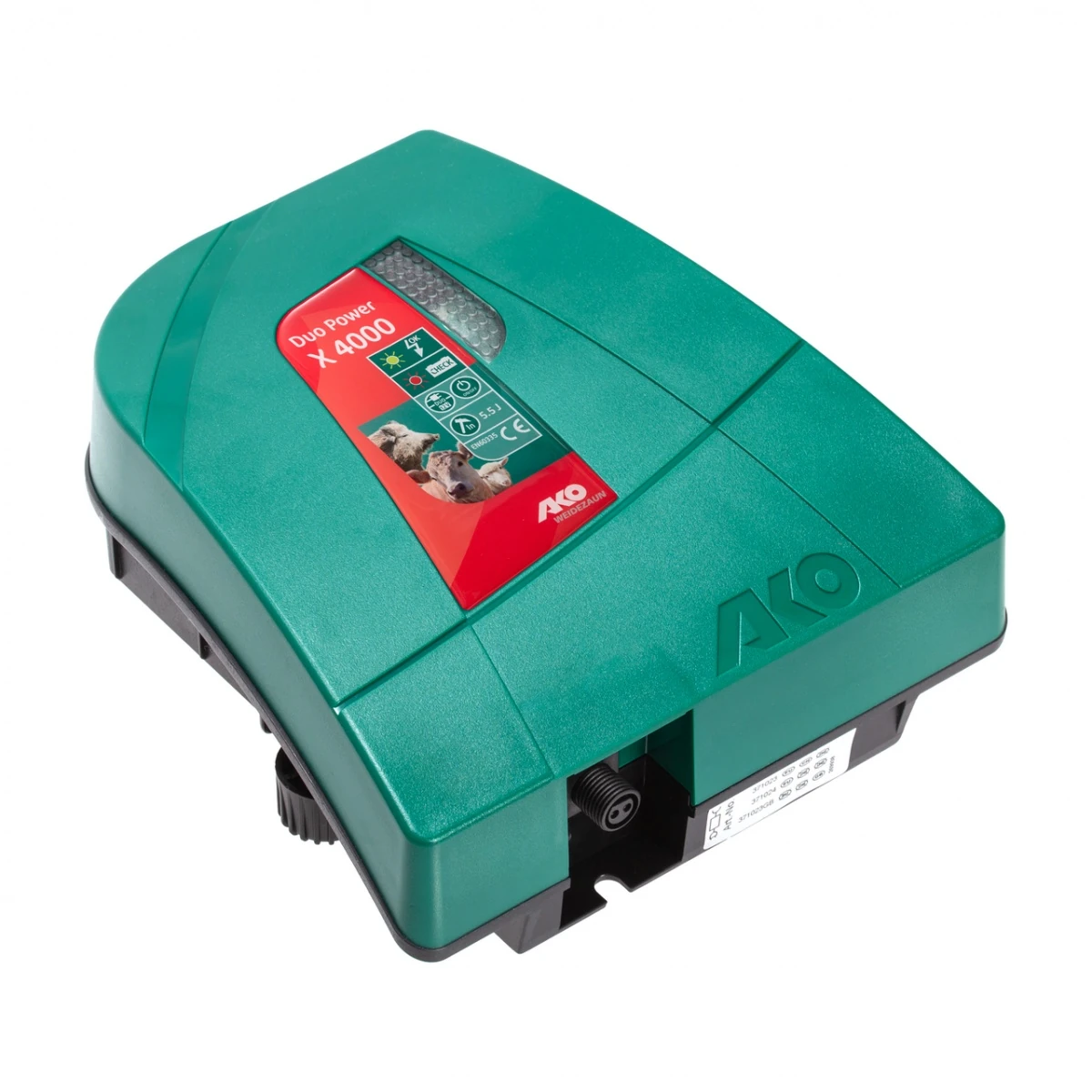 Aparat gard electric AKO Duo Power X 4000, 12/230 V, 4 Joule