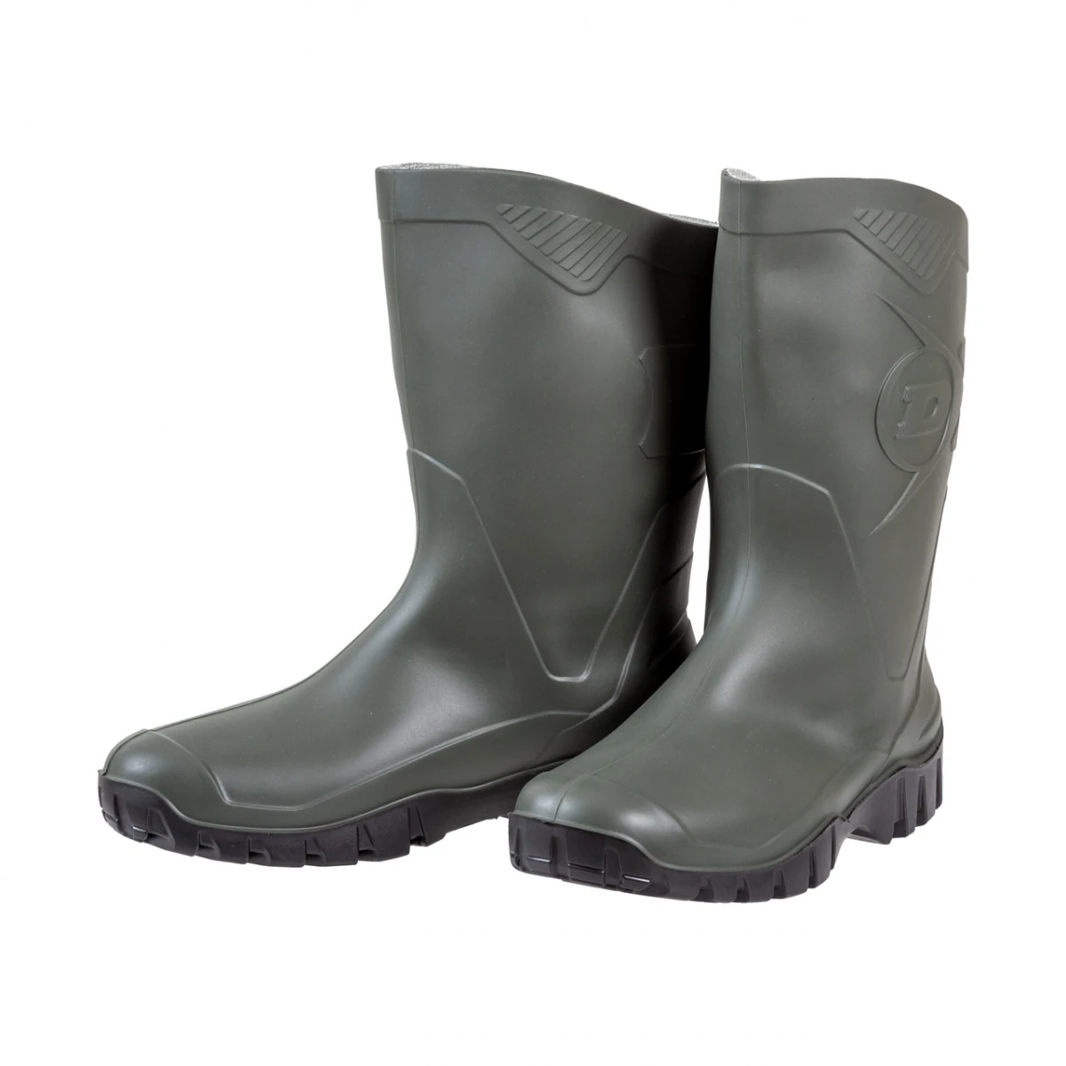 Cizmă din PVC, Dunlop Dee, verde, mărimea 41 :: 41