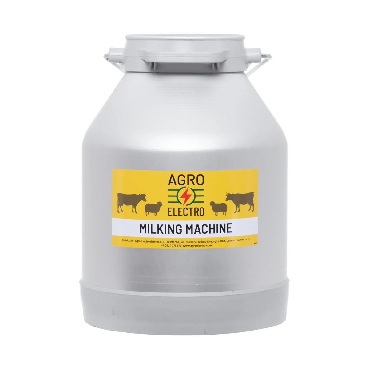Bidon aluminiu pentru aparat de muls, 30 litri :: 30 litri