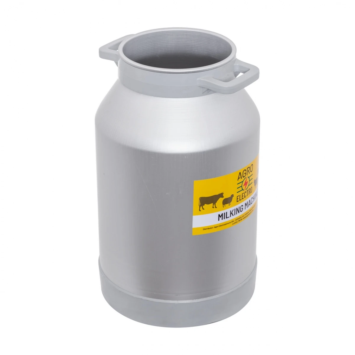 Bidon aluminiu pentru aparat de muls, 40 litri :: 40 litri