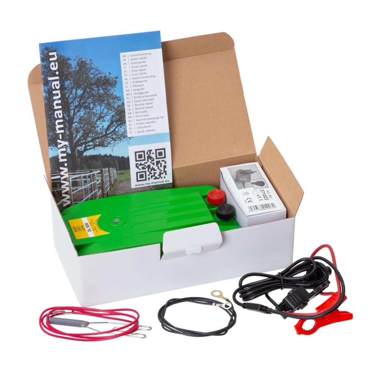 Aparat gard electric DL 500 cu adaptor de rețea, 0,5 Joule