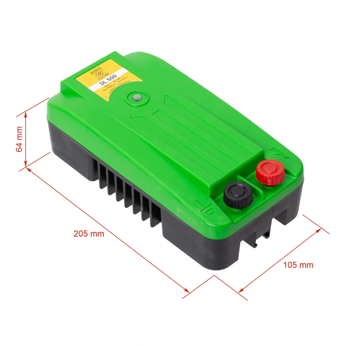 Aparat gard electric DL 500 cu adaptor de rețea, 0,5 Joule