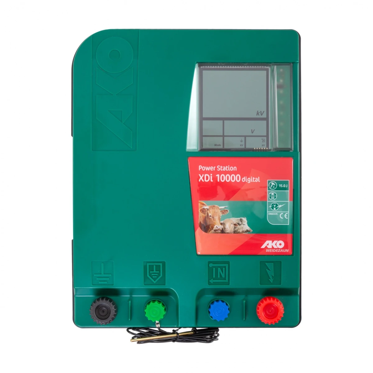 Aparat gard electric AKO Power Station XDi 10000 digital, 12/230 V, 10 Joule