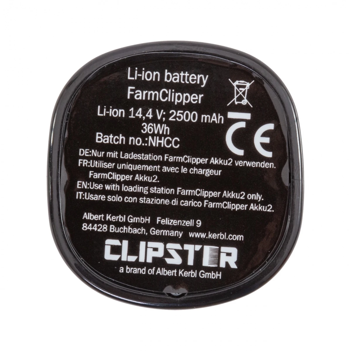 Acumulator 14,4 V, 2500 mAh, pentru aparate de tuns FarmClipper