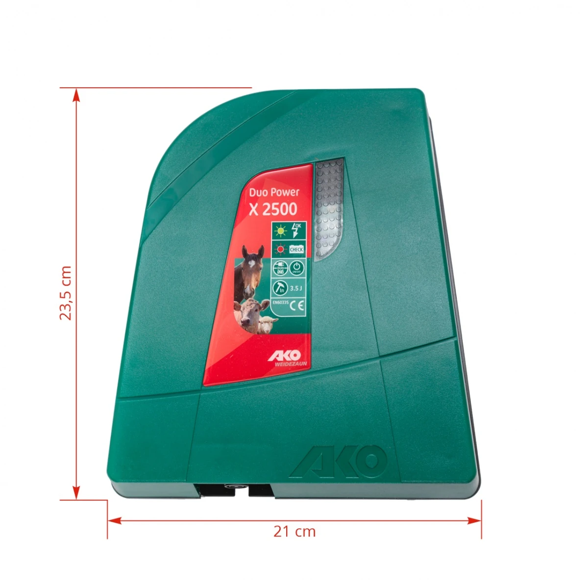 Aparat gard electric AKO Duo Power X 2500, 12/230 V, 2,5 Joule