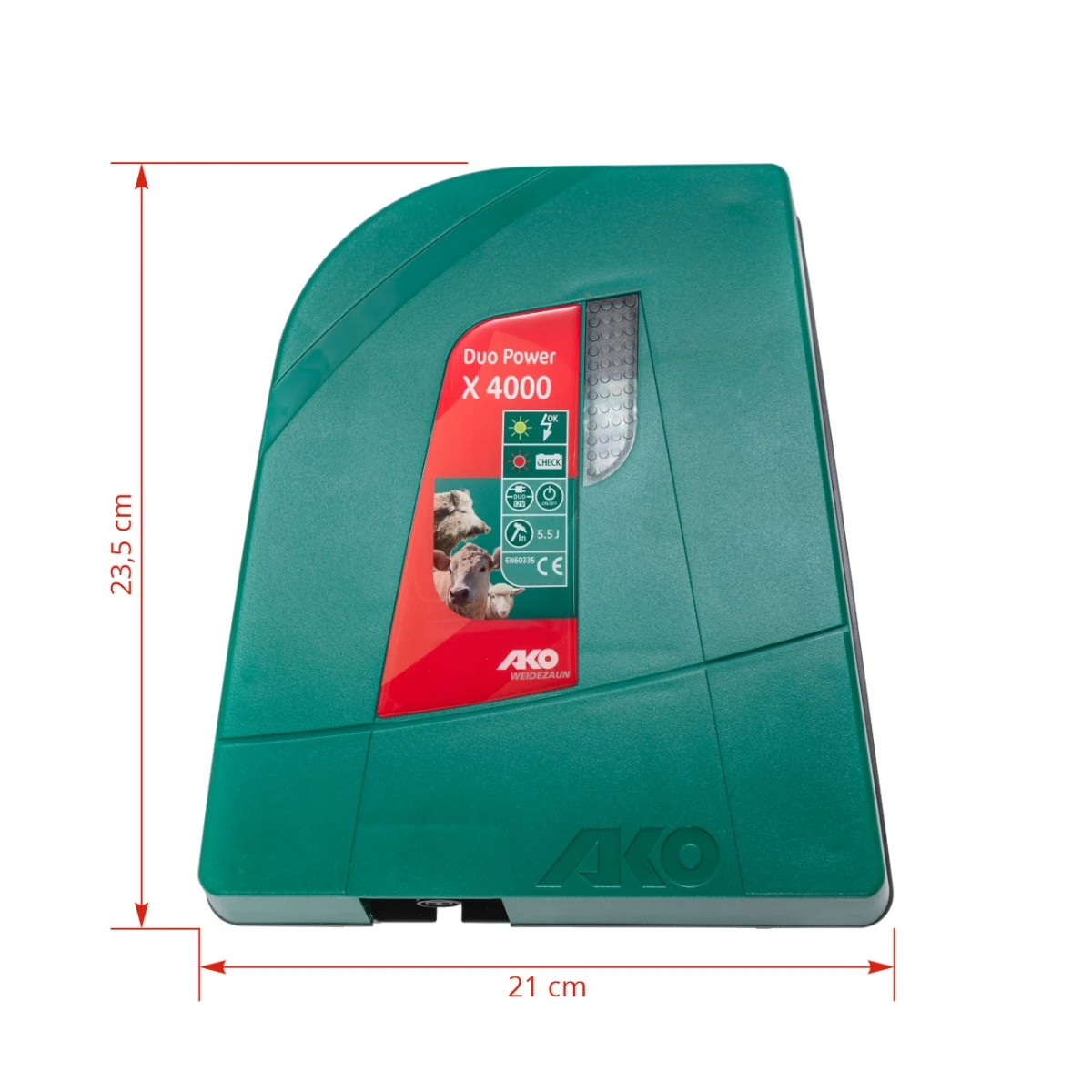 Aparat gard electric AKO Duo Power X 4000, 12/230 V, 4 Joule