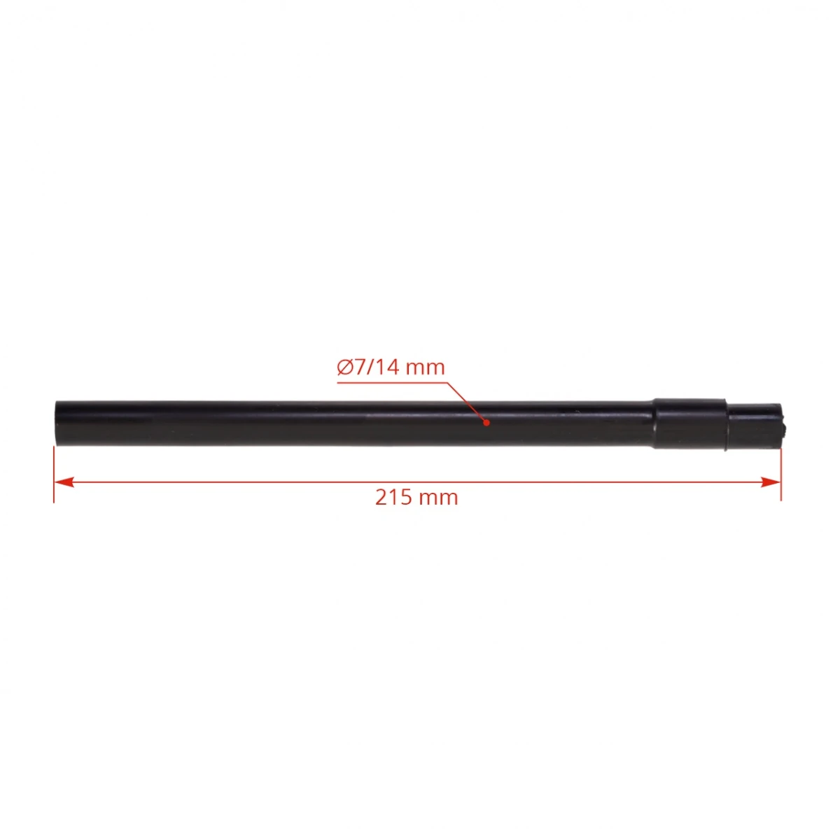 Furtun de vid scurt 7/14 mm