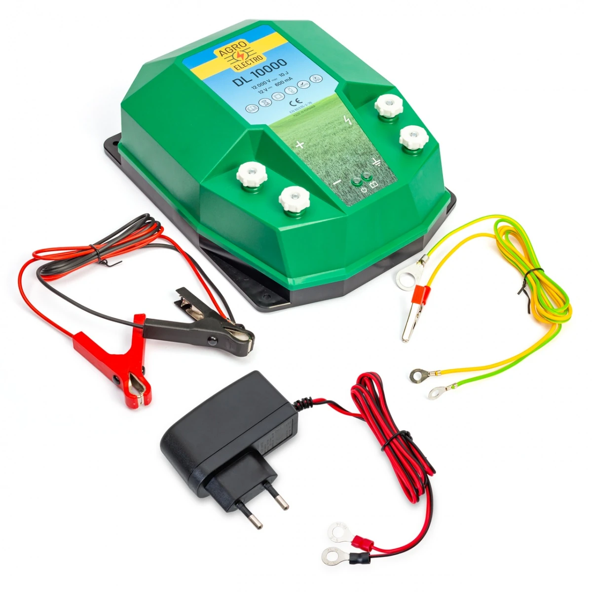 Aparat gard electric DL 10000, 10 Joule, cu adaptor de rețea 230/12 V