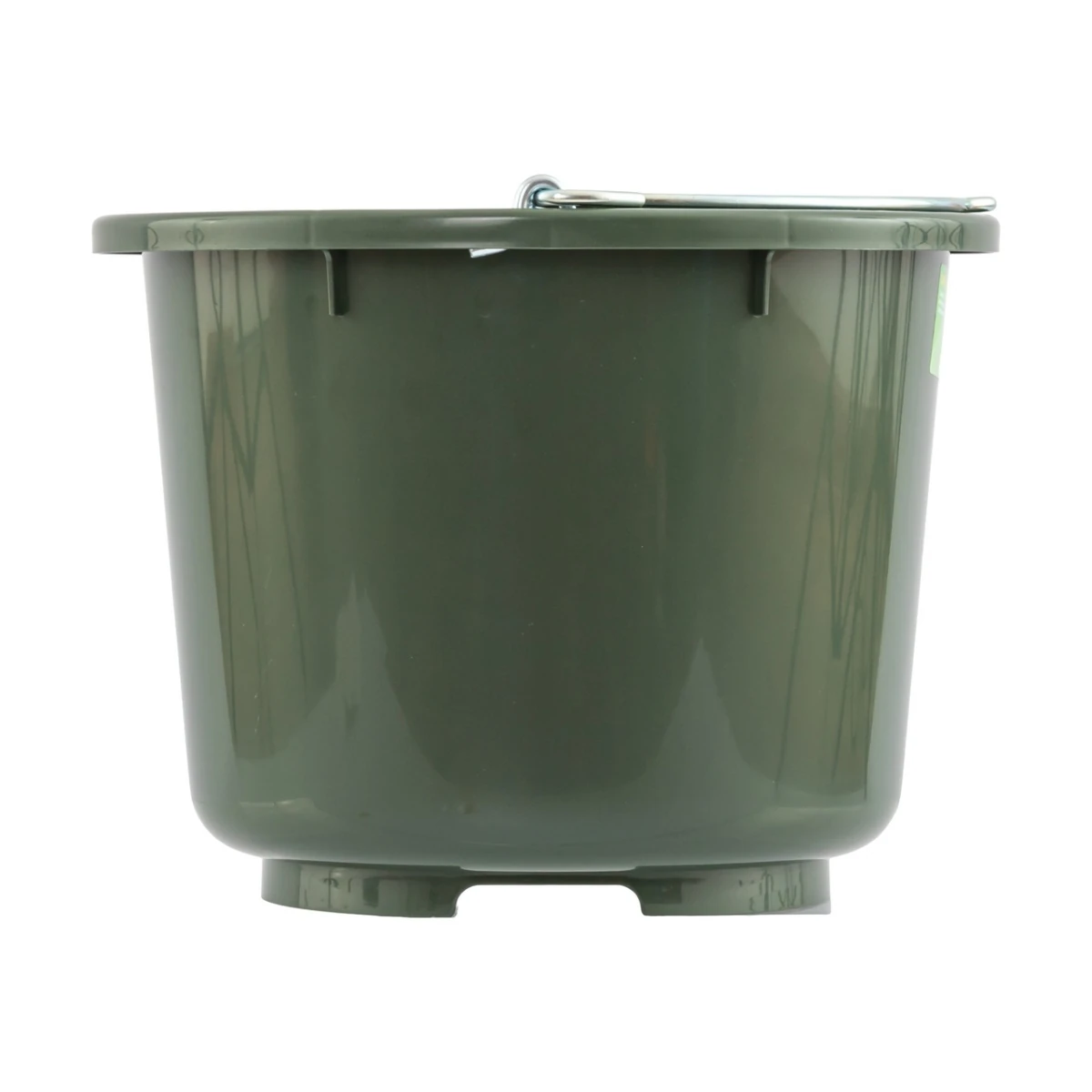 Găleată de grajd și furajare, verde, 12 litri :: 12 litri