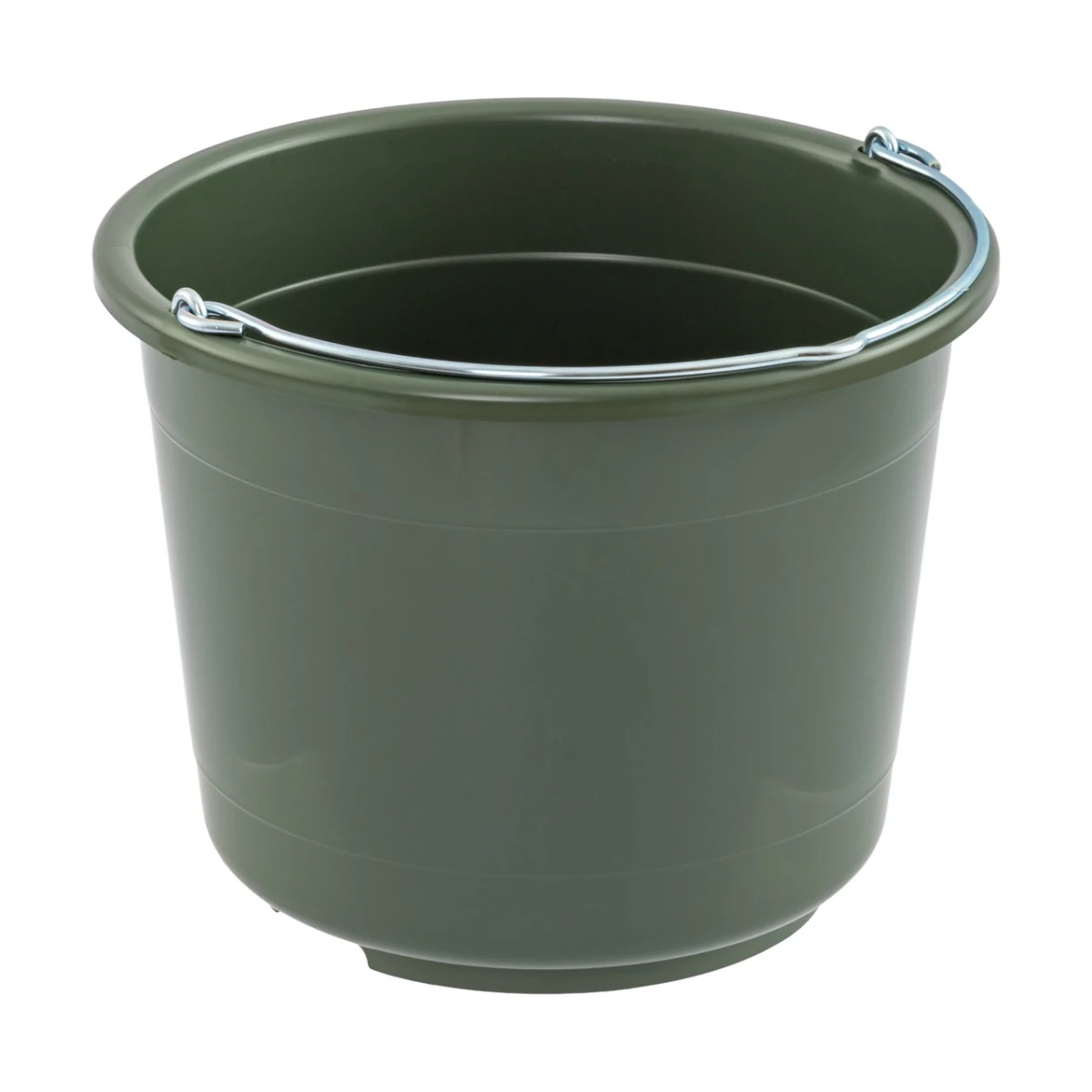 Găleată de grajd si furajare, 20 litri, verde :: 20 litri