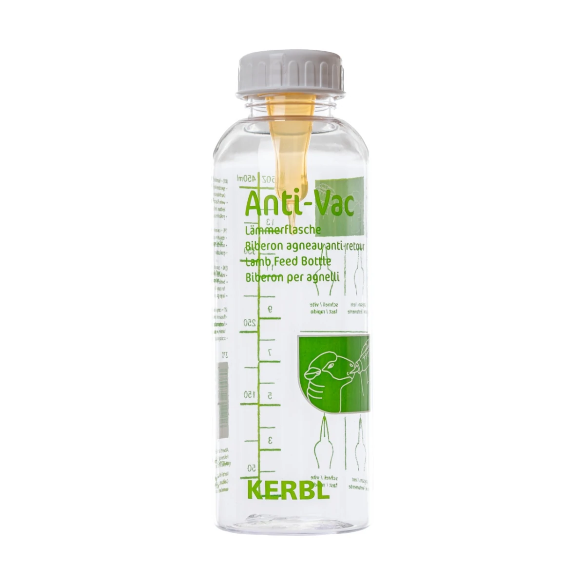 Bidon de alăptare pentru miei și iezi, 450 ml, AntiVac