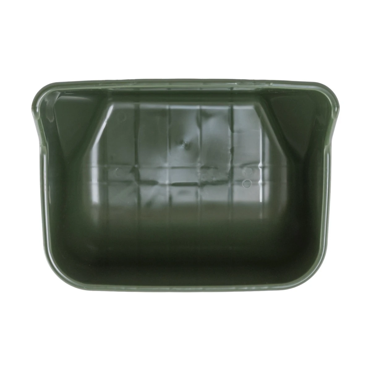 Hrănitoare din plastic pentru vaci, fără margine de protecție, 15 litri