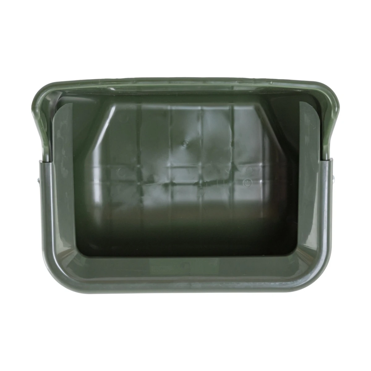 Hrănitoare din plastic pentru vaci, cu margine de protecție, 15 litri