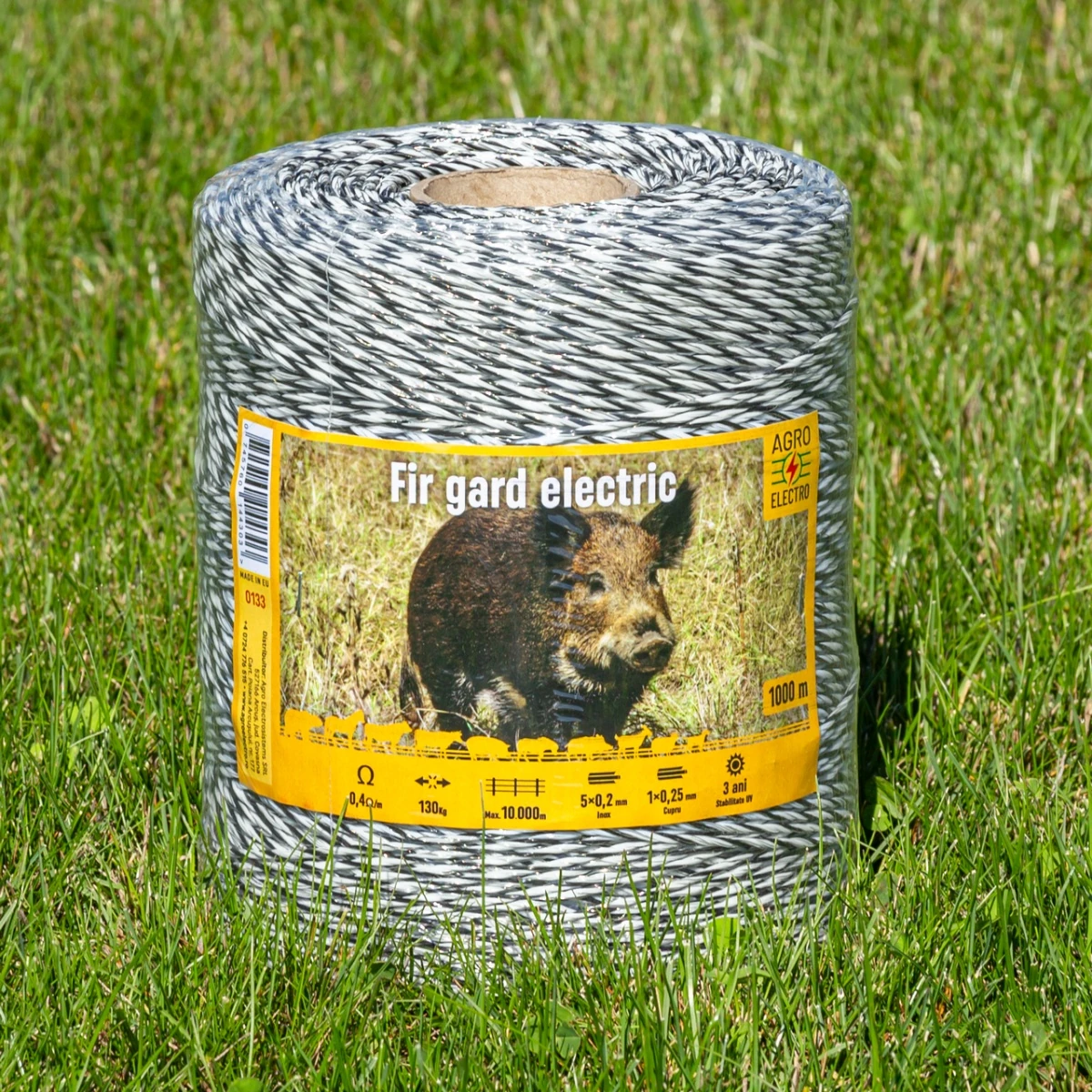 Fir gard electric - 1000 m - 130 kg - 0,4 Ω/m