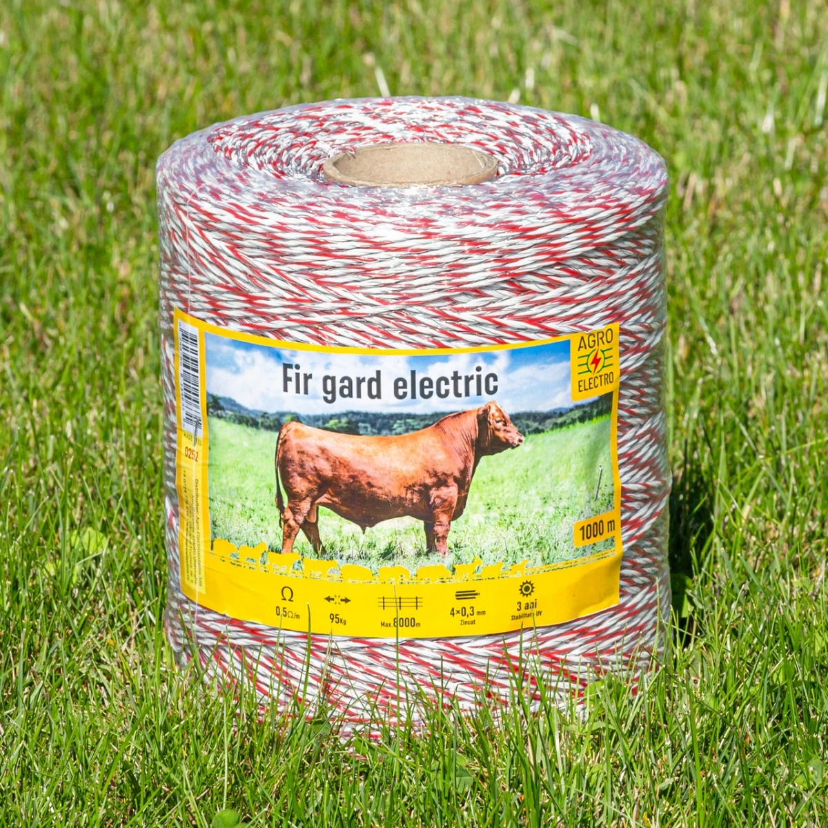 Fir gard electric - 1000 m - 95 kg - 0,5 Ω/m