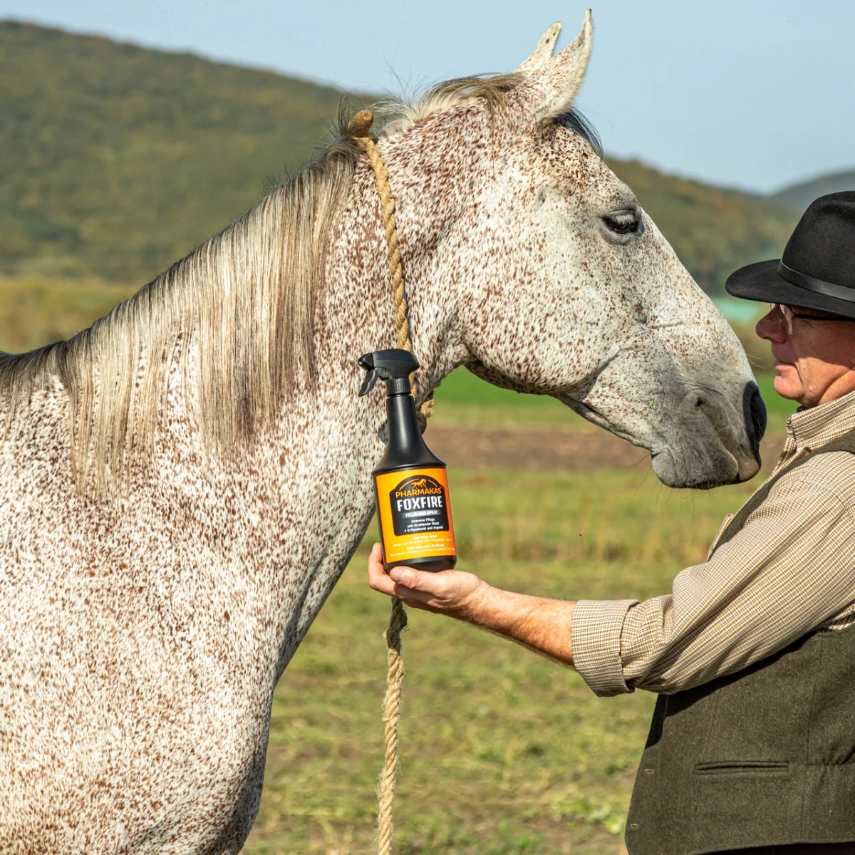 Spray pentru lustruirea părului, Pharmakas Foxfire, 1000 ml :: 1000 ml