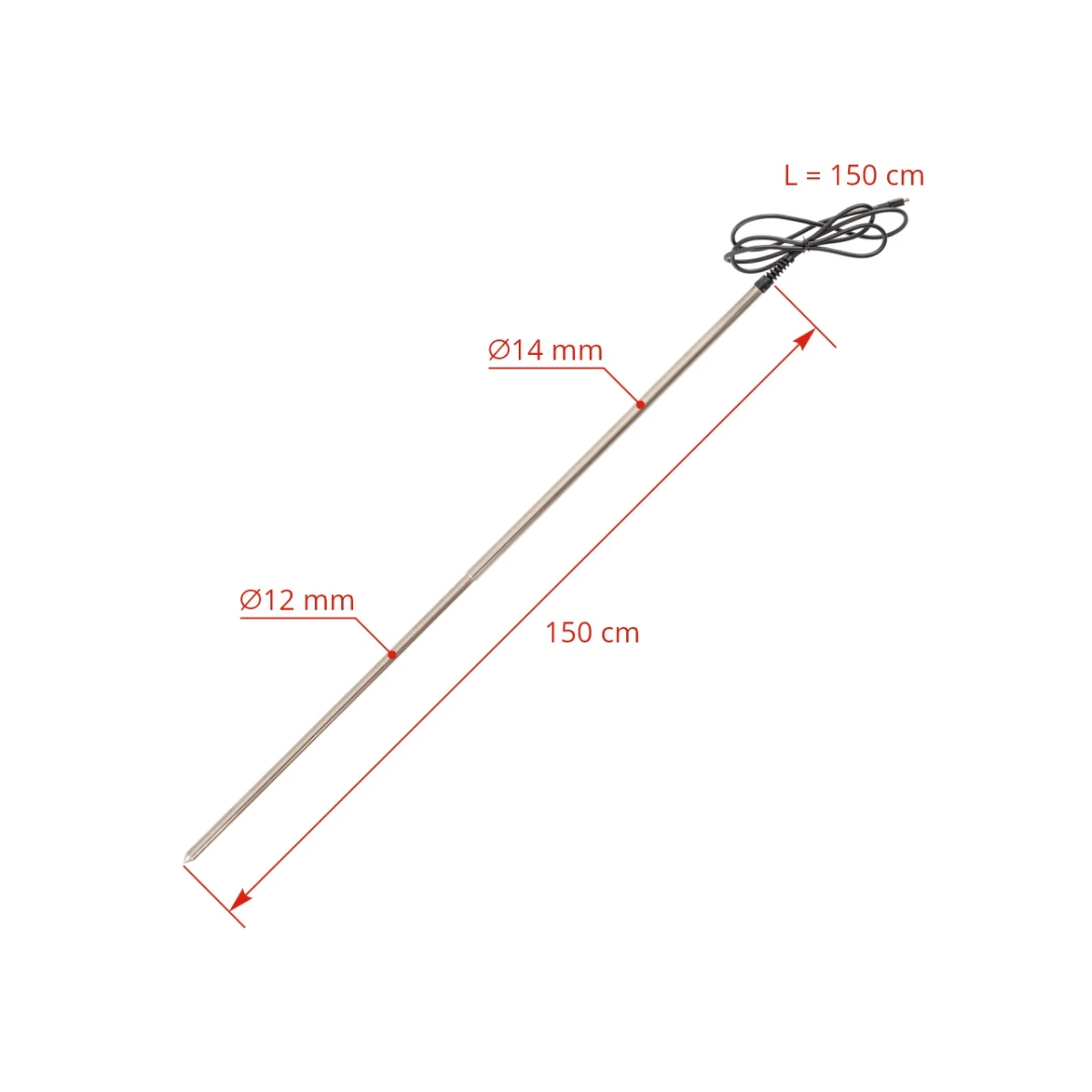 Sondă de temperatură pentru umidometru cereale Dramiński TwistGrain pro