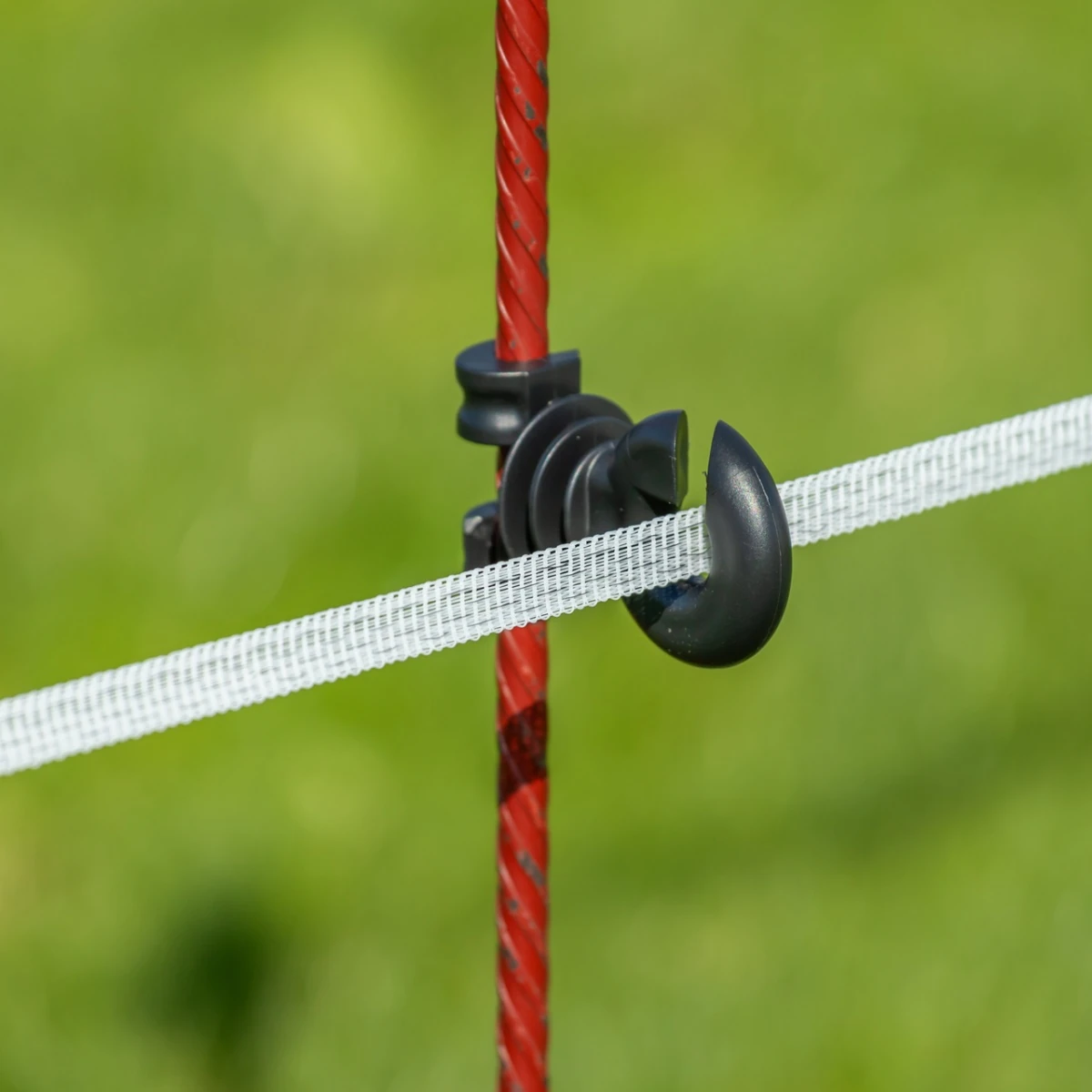 Izolator suplimentar pentru stâlp din oțel rotund Ø8 mm, 25 buc.