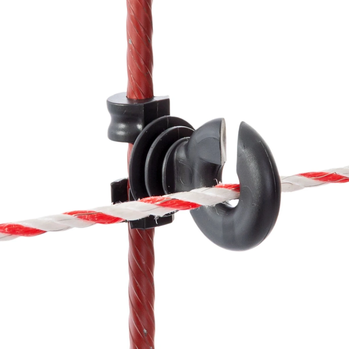 Izolator suplimentar pentru stâlp din oțel rotund Ø8 mm, 25 buc.