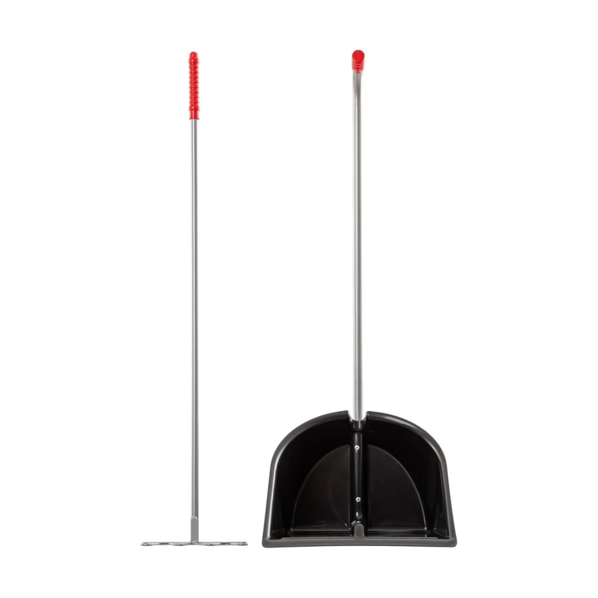Lopată Mistboy cu greblă, negru, 90 cm :: Negru