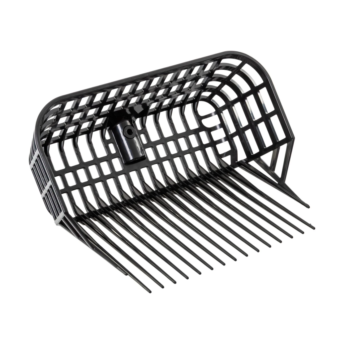 Furcă pentru gunoi de grajd, MaxiFork, negru, 38 × 30 cm
