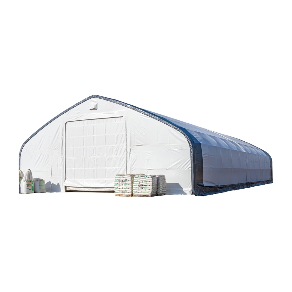 Cort industrial, tip casă, 12,2 × 21,3 × 6,4 m :: 12,2 × 21,3 × 6,4 m
