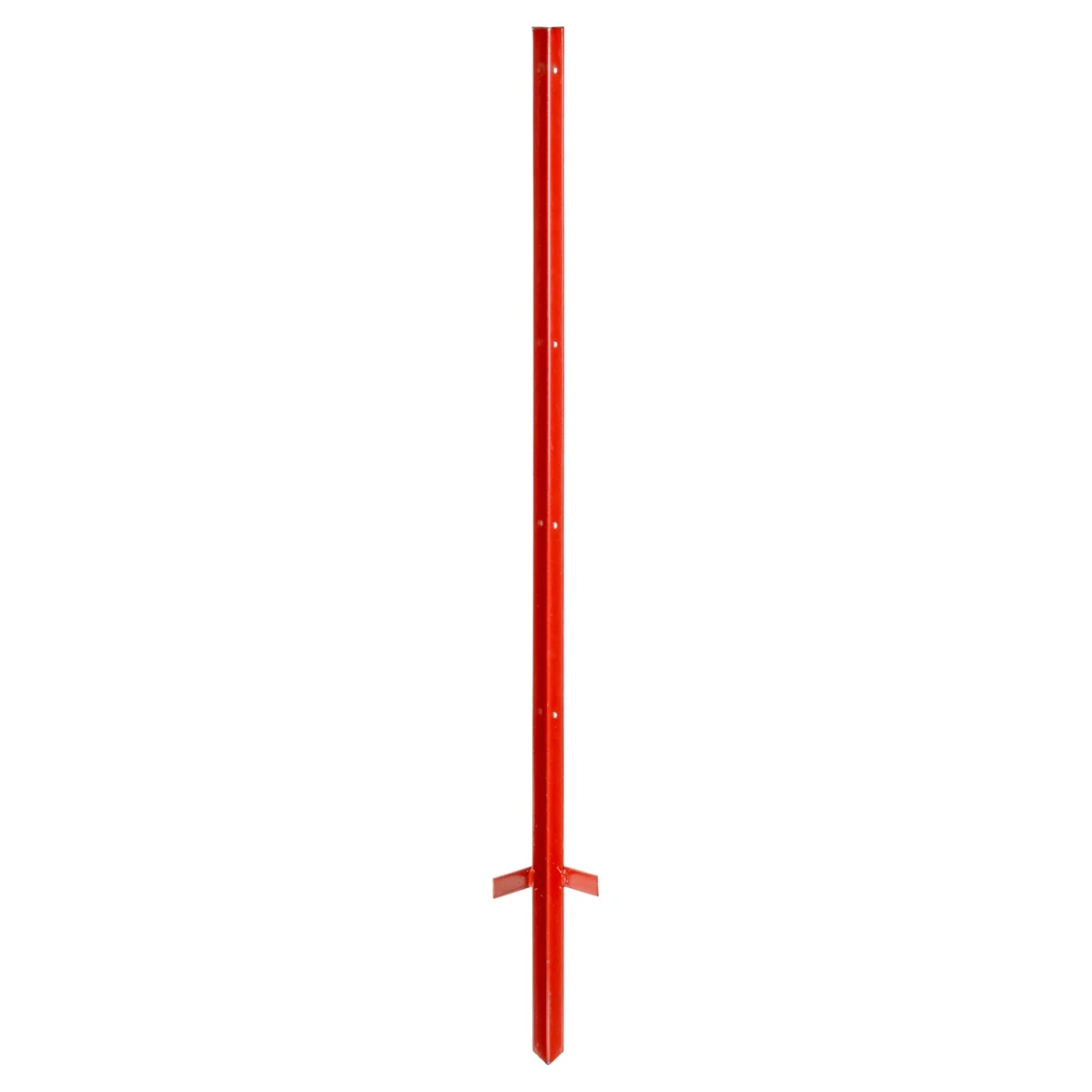 Stâlp din oțel cornier 25 × 25 mm, 115 cm, 10 buc.