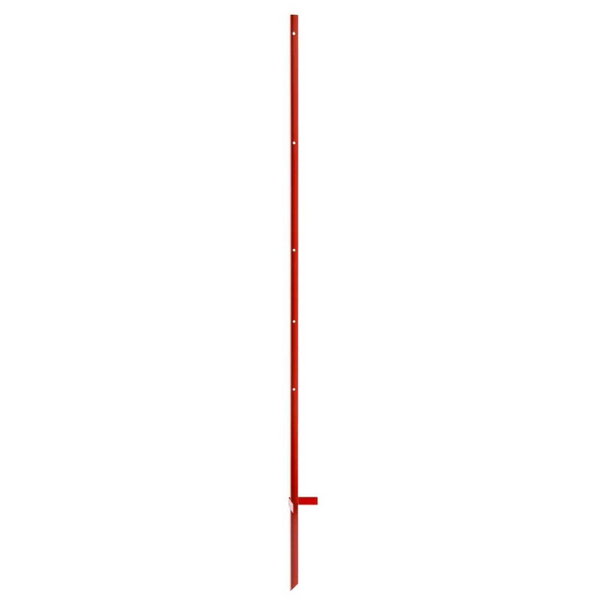Stâlp din oțel cornier 25 × 25 mm, 165 cm, 10 buc.